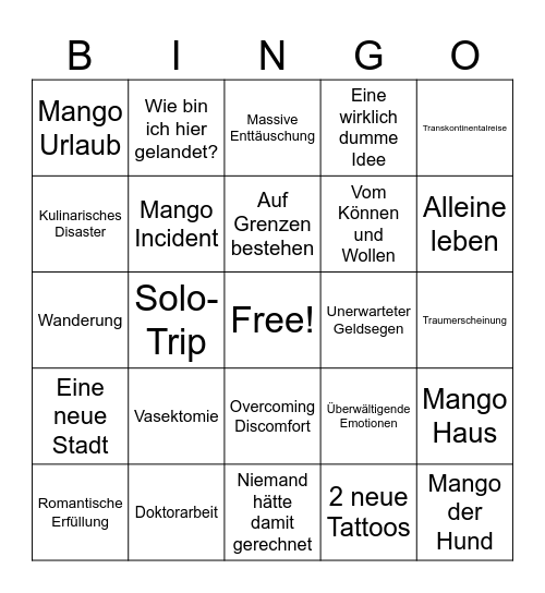 2026 BINGO Card