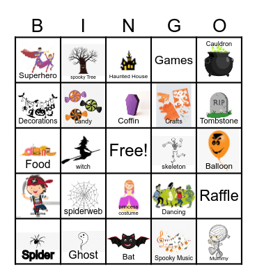 HALLOWEEN 2026 Bingo Card