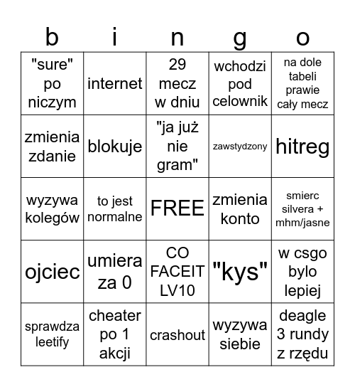 djdjakasjdhaudhausjwjsieiekasd Bingo Card