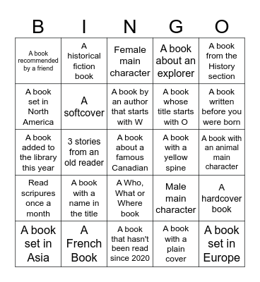 Google Docs Bingo Card