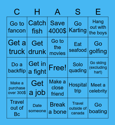 2026 Bingo Card