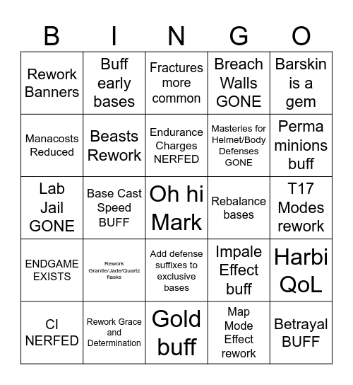 3.28 Bingo Card
