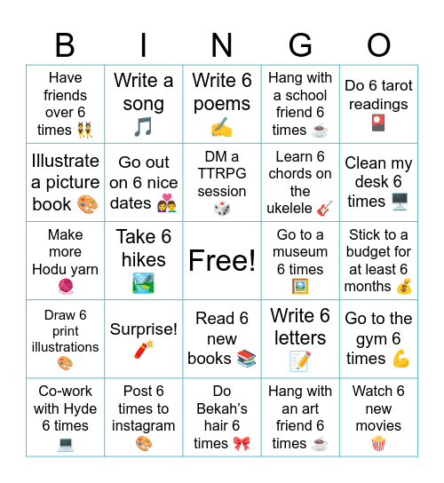 lol Untitled Bingo Card
