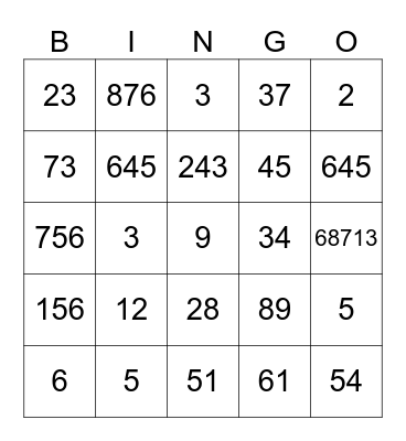 2026 Goals Bingo Card
