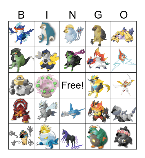 Want to Draft Bingo Card