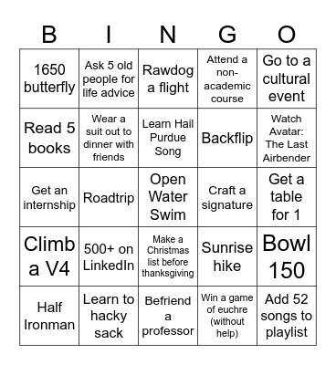 2026 - For the Love of the Game Bingo Card