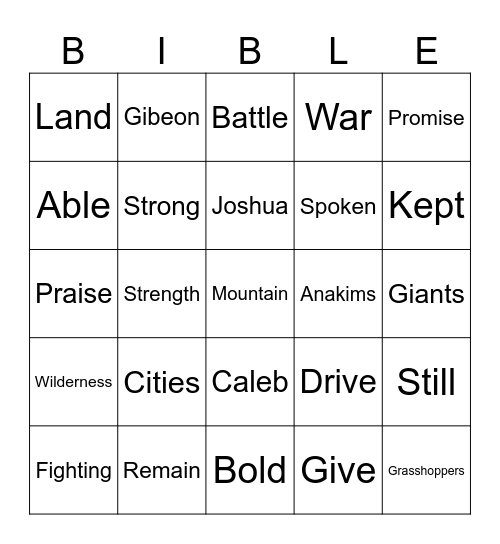 1.4.26 Bingo Card