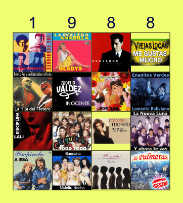 BINGO MUSICAL Bingo Card