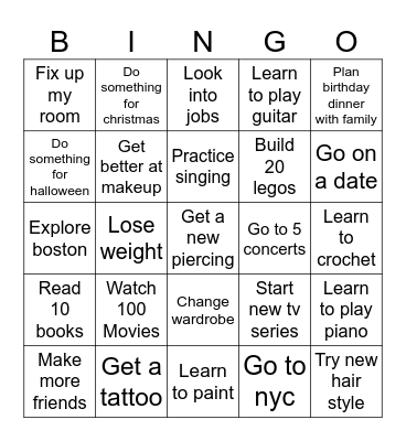 2026 BINGO Card