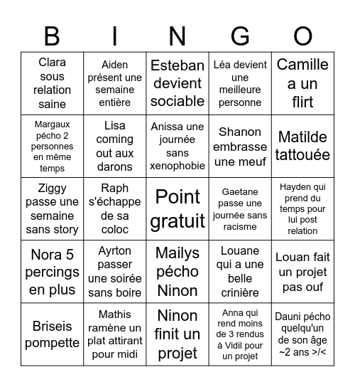 2026 PREPA-B Bingo Card