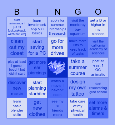 2026 bingo Card