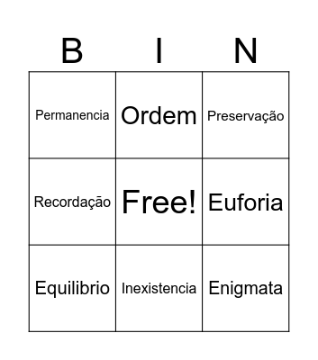 HAHA Bingo Card