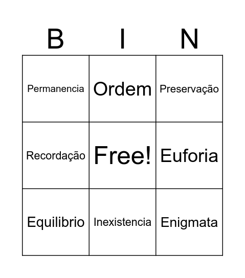 HAHA Bingo Card