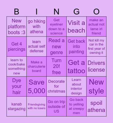Sages super cool beans 2026 bingo Card