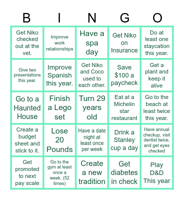 Frank 2026 Bingo Card