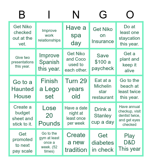 Frank 2026 Bingo Card