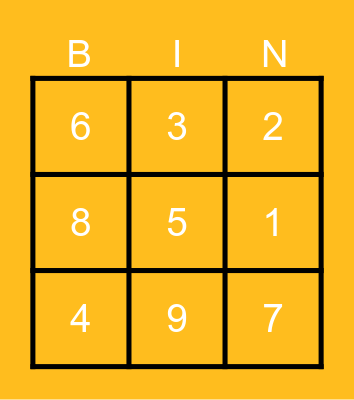 Natively LN Bingo Card