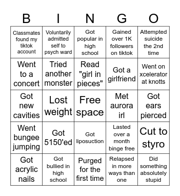 2026 bingo card Bingo Card