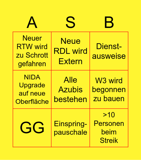 ASB HN 2026 Bingo Card