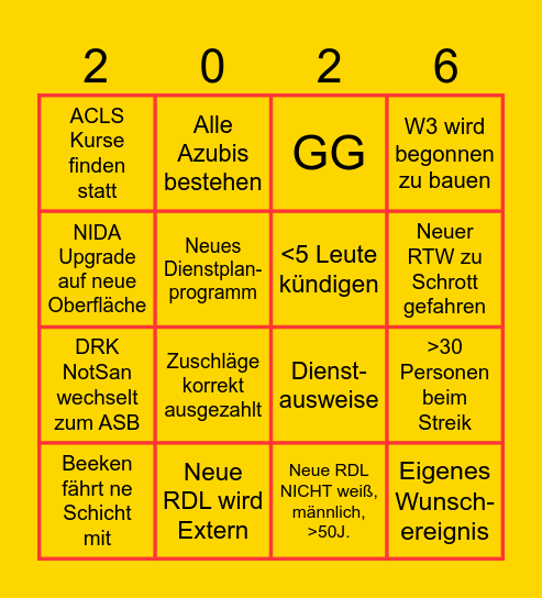 ASB HN 2026 Bingo Card