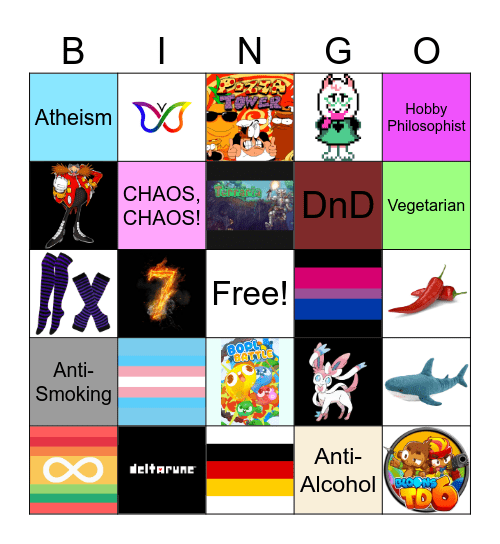 Megarco‘s Bingo Card