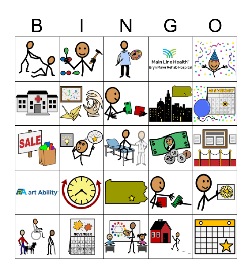 Art Ability Bingo Card