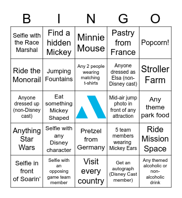 SKO26 Sales Grand Prix Bingo Card