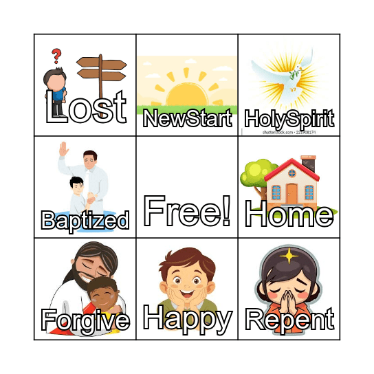 Starting with Sorry Bingo Card