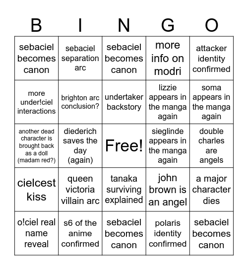 kuro 2026 predictions Bingo Card