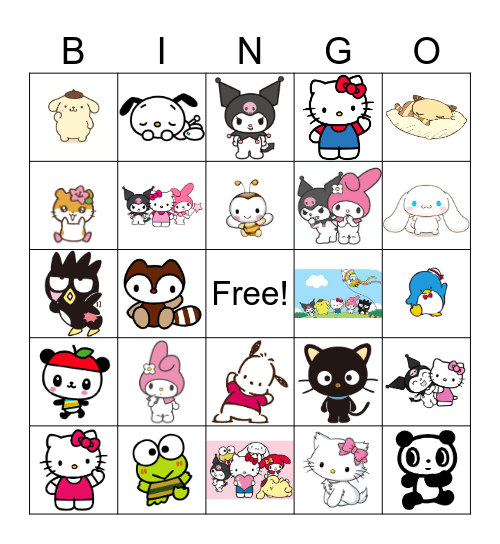 Birthday Bingo Card