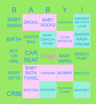 CONGRATULATIONS LEIANN and JOHN Bingo Card