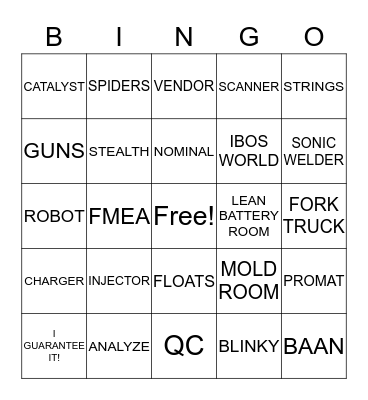 PHILADELPHIA SCIENTIFIC Bingo Card
