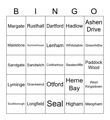 Library Bingo Card