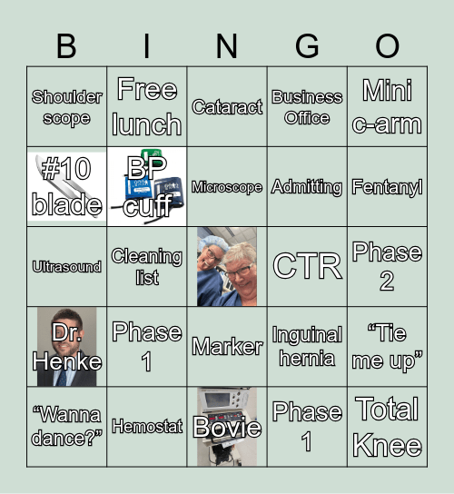 GVSC BINGO Card