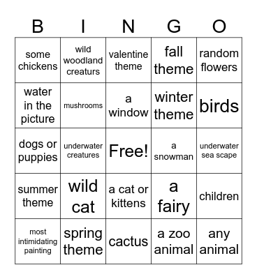 Diamond Painting Bingo card 2026 Bingo Card