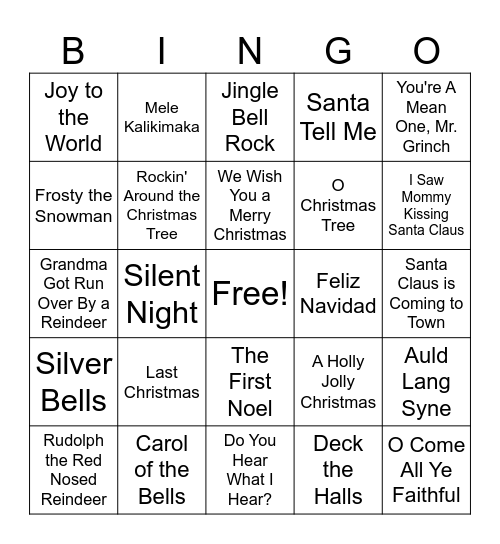Gems Christmas Bingo 3! Bingo Card