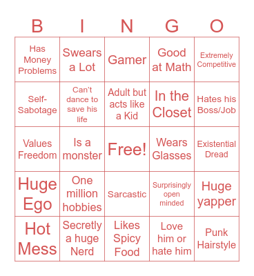 Nova Borealis Bingo Card