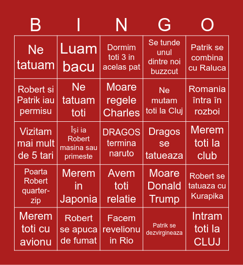 2026 BINGO Card