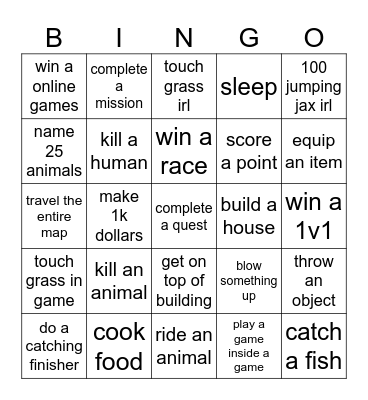 cam vs oli Bingo Card