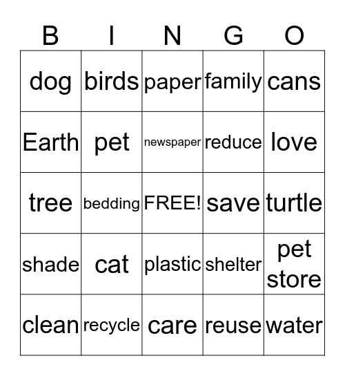May Unique Bingo #1 Bingo Card