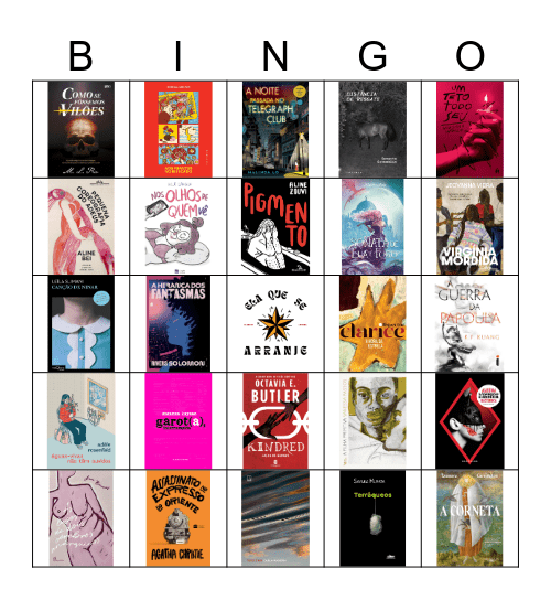 É tempo de morangos! Bingo Card