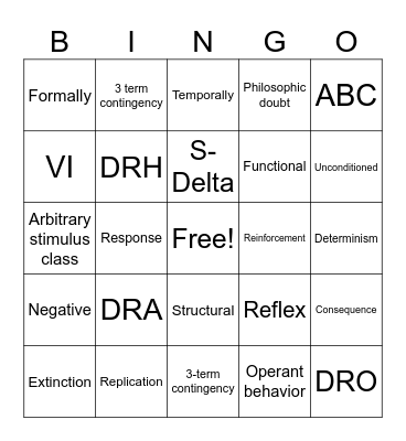 PS560 BINGO with Dr.Odeh! Bingo Card