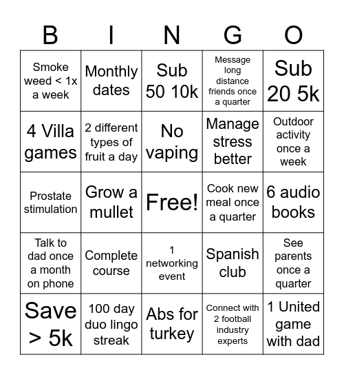 TJ 2026 Bingo Card