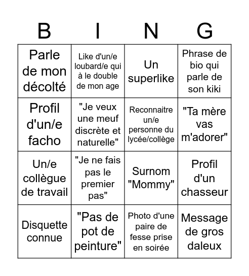 BINGO DES LOMBARD/ES Bingo Card