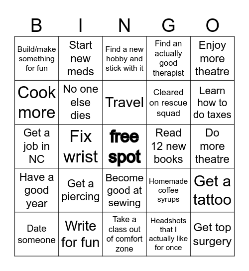 Georgia’s 2026 bingo Card
