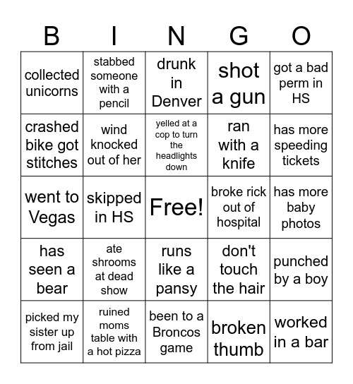 How well do you know MOE Bingo Card