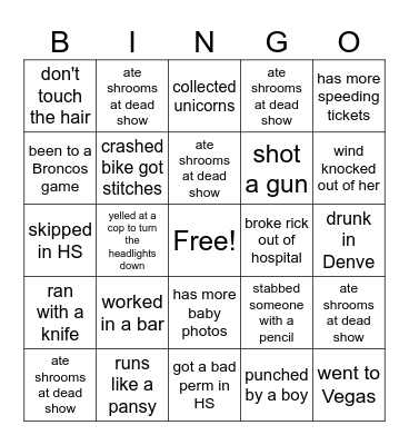 How well do you know MOE Bingo Card
