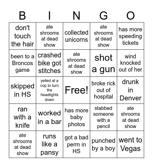 How well do you know MOE Bingo Card