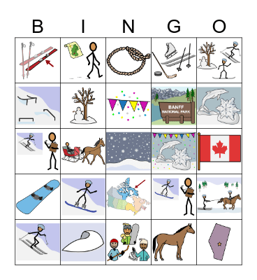 Snowday Festival Bingo Card