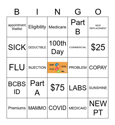What's the KB Tea? Bingo Card